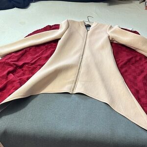 AKIRA Cream Women's Cape Jacket